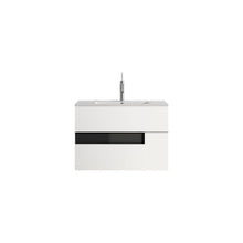 Load image into Gallery viewer, Lucena Bath 3069-01/black 32" White and Black Vision Vanity