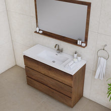 Load image into Gallery viewer, Alya Bath AB-MOA48-RW Paterno 48 inch Modern Freestanding Bathroom Vanity, Rosewood