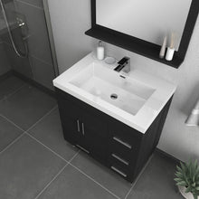 Load image into Gallery viewer, Alya Bath AT-8050-B Ripley 30 inch Black Vanity with Sink