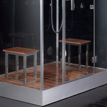 Load image into Gallery viewer, PLATINUM DZ961F8R STEAM SHOWER 59" X 35" X 89"
