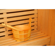 Load image into Gallery viewer, SUNRAY HL200SN BALDWIN 2-PERSON TRADITIONAL SAUNA 59" X 42" X 75"