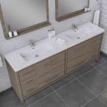 Load image into Gallery viewer, Alya Bath AB-MD684-G Sortino 84 inch Modern Bathroom Vanity, Gray