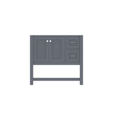 Load image into Gallery viewer, Alya Bath HE-102-36-G Wilmington 36 inch Vanity in GRAY with No Top