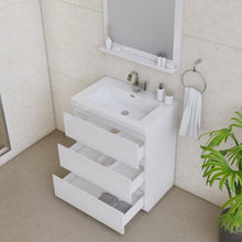Load image into Gallery viewer, Alya Bath AB-MOA30-W Paterno 30 inch Modern Freestanding Bathroom Vanity, White