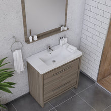 Load image into Gallery viewer, Alya Bath AB-MD636-G Sortino 36 inch Modern Bathroom Vanity, Gray
