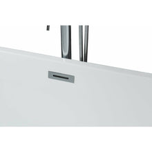 Load image into Gallery viewer, Lexora LD900359A1C0000 Melina 59" Free Standing Acrylic Bathtub w/ Chrome Drain