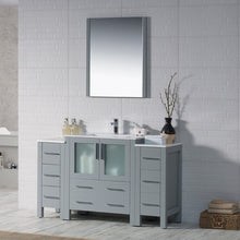 Load image into Gallery viewer, Blossom 001 54 15 C Sydney 54 Inch Vanity with Ceramic Sink - Metal Gray