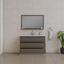 Load image into Gallery viewer, Alya Bath AB-MOA48-G Paterno 48 inch Modern Freestanding Bathroom Vanity, Gray