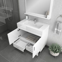Load image into Gallery viewer, Alya Bath AT-8089-W Ripley 36 inch White Vanity with Sink