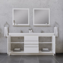 Load image into Gallery viewer, Alya Bath AB-MD672-W Sortino 72 inch Modern Bathroom Vanity, White