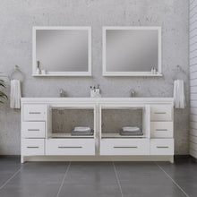 Load image into Gallery viewer, Alya Bath AB-MD684-W Sortino 84 inch Modern Bathroom Vanity, White