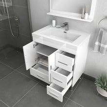 Load image into Gallery viewer, Alya Bath AT-8050-W Ripley 30 inch White Vanity with Sink