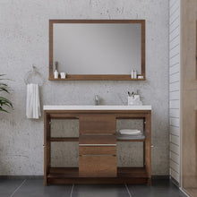 Load image into Gallery viewer, Alya Bath AB-MD648-RW Sortino 48 inch Modern Bathroom Vanity, Rosewood