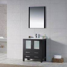 Load image into Gallery viewer, Blossom 001 30 02 C M Sydney 30 Inch Vanity with Ceramic Sink & Mirror - Espresso