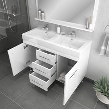 Load image into Gallery viewer, Alya Bath AT-8048-W-D Ripley 48 inch White Double Vanity with Sink