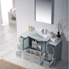 Load image into Gallery viewer, Blossom 001 54 15 C Sydney 54 Inch Vanity with Ceramic Sink - Metal Gray