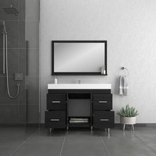 Load image into Gallery viewer, Alya Bath AT-8042-B Ripley 47 inch Black Vanity with Sink
