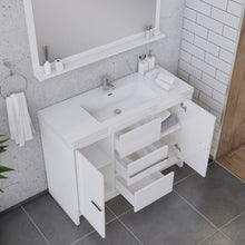 Load image into Gallery viewer, Alya Bath AB-MD648-W Sortino 48 inch Modern Bathroom Vanity, White