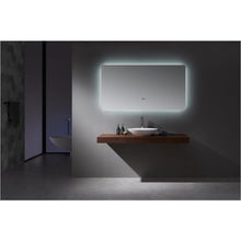Load image into Gallery viewer, Lexora LL6032LEDM Lugano 60" Wide x 32" Tall LED Mirror w/ Defogger