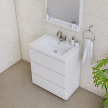 Load image into Gallery viewer, Alya Bath AB-MOA30-W Paterno 30 inch Modern Freestanding Bathroom Vanity, White
