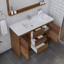 Load image into Gallery viewer, Alya Bath AB-MD648-RW Sortino 48 inch Modern Bathroom Vanity, Rosewood