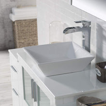 Load image into Gallery viewer, Blossom 001 60S2 01 V M Sydney 60 Inch Vanity with Ceramic Vessel Sink & Mirror - White