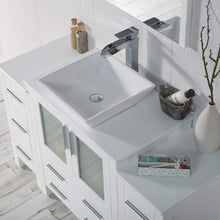 Load image into Gallery viewer, Blossom 001 54 01 V Sydney 54 Inch Vanity with Ceramic Vessel Sink - White