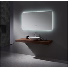Load image into Gallery viewer, Lexora LL6032LEDM Lugano 60" Wide x 32" Tall LED Mirror w/ Defogger