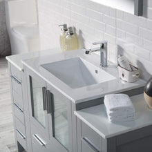 Load image into Gallery viewer, Blossom 001 54 15 C M Sydney 54 Inch Vanity with Ceramic Sink & Mirror - Metal Gray