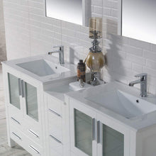 Load image into Gallery viewer, Blossom 001 72 01 C Sydney 72 Inch Vanity with Ceramic Double Sinks - White