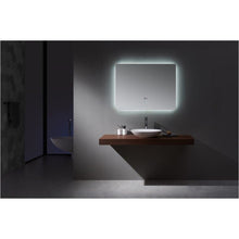 Load image into Gallery viewer, Lexora LL4232LEDM Lugano 42" Wide x 32" Tall LED Mirror w/ Defogger