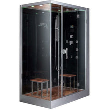 Load image into Gallery viewer, PLATINUM DZ961F8R STEAM SHOWER 59" X 35" X 89"