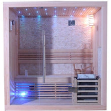 Load image into Gallery viewer, Westlake 300LX 3 Person Indoor Traditional Sauna 71" X 42" X 75"