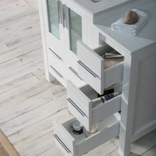 Load image into Gallery viewer, Blossom 001 36S 01 C Sydney 36 Inch Vanity with Ceramic Sink & Side Cabinet - White
