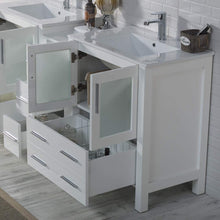 Load image into Gallery viewer, Blossom 001 72 01 C Sydney 72 Inch Vanity with Ceramic Double Sinks - White