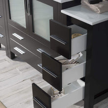 Load image into Gallery viewer, Blossom 001 60S2 02 C Sydney 60 Inch Vanity with Ceramic Sink - Espresso