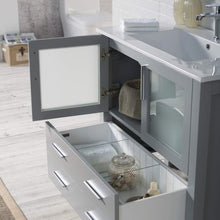 Load image into Gallery viewer, Blossom 001 36 15 C M Sydney 36 Inch Vanity with Ceramic Sink & Mirror - Metal Grey