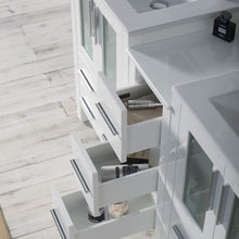 Load image into Gallery viewer, Blossom 001 60S1 01 C M Sydney 60 Inch Vanity with Ceramic Double Sinks & Mirrors - White