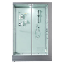 Load image into Gallery viewer, Maya Bath 208 Anzio-White-Right Steam Shower
