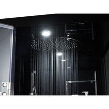 Load image into Gallery viewer, Maya Bath 203 Arezzo-Black-Left Steam Shower