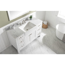 Load image into Gallery viewer, Design Element BK-54-WT Burbank 54" Single Vanity in White