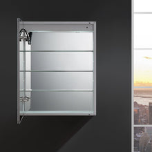 Load image into Gallery viewer, Fresca FMC012430-L Tiempo 24" Wide x 30" Tall Bathroom Medicine Cabinet w/ LED Lighting & Defogger