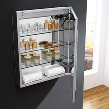 Load image into Gallery viewer, Fresca FMC012430-R Tiempo 24" Wide x 30" Tall Bathroom Medicine Cabinet w/ LED Lighting & Defogger