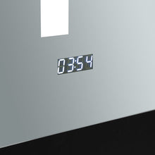 Load image into Gallery viewer, Fresca FMC012436-L Tiempo 24" Wide x 36" Tall Bathroom Medicine Cabinet w/ LED Lighting & Defogger
