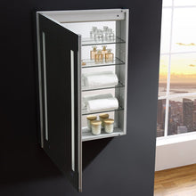 Load image into Gallery viewer, Fresca FMC012436-L Tiempo 24" Wide x 36" Tall Bathroom Medicine Cabinet w/ LED Lighting & Defogger