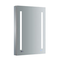 Load image into Gallery viewer, Fresca FMC012436-L Tiempo 24" Wide x 36" Tall Bathroom Medicine Cabinet w/ LED Lighting & Defogger