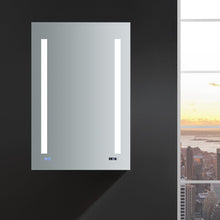 Load image into Gallery viewer, Fresca FMC012436-R Tiempo 24" Wide x 36" Tall Bathroom Medicine Cabinet w/ LED Lighting & Defogger