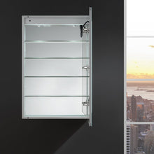 Load image into Gallery viewer, Fresca FMC012436-R Tiempo 24" Wide x 36" Tall Bathroom Medicine Cabinet w/ LED Lighting & Defogger