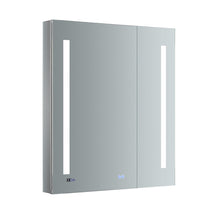 Load image into Gallery viewer, Fresca FMC013036 Tiempo 30" Wide x 36" Tall Bathroom Medicine Cabinet w/ LED Lighting & Defogger