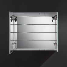 Load image into Gallery viewer, Fresca FMC013630 Tiempo 36" Wide x 30" Tall Bathroom Medicine Cabinet w/ LED Lighting & Defogger